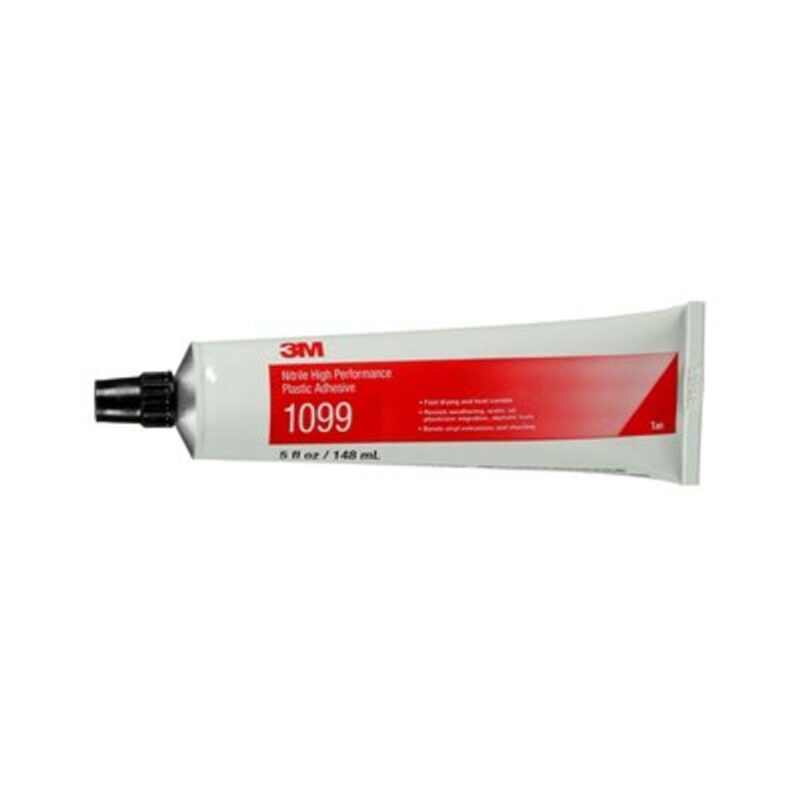 Adhesivo para plástico de nitrilo 3M Scotch-Weld 1099 - Tubo de 5 Oz. (148 ml.) 021200-19808
